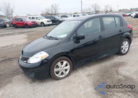 2010 Nissan Versa 1.8Sl из США, поврежденный, VIN 3N1BC1CP5AL441371